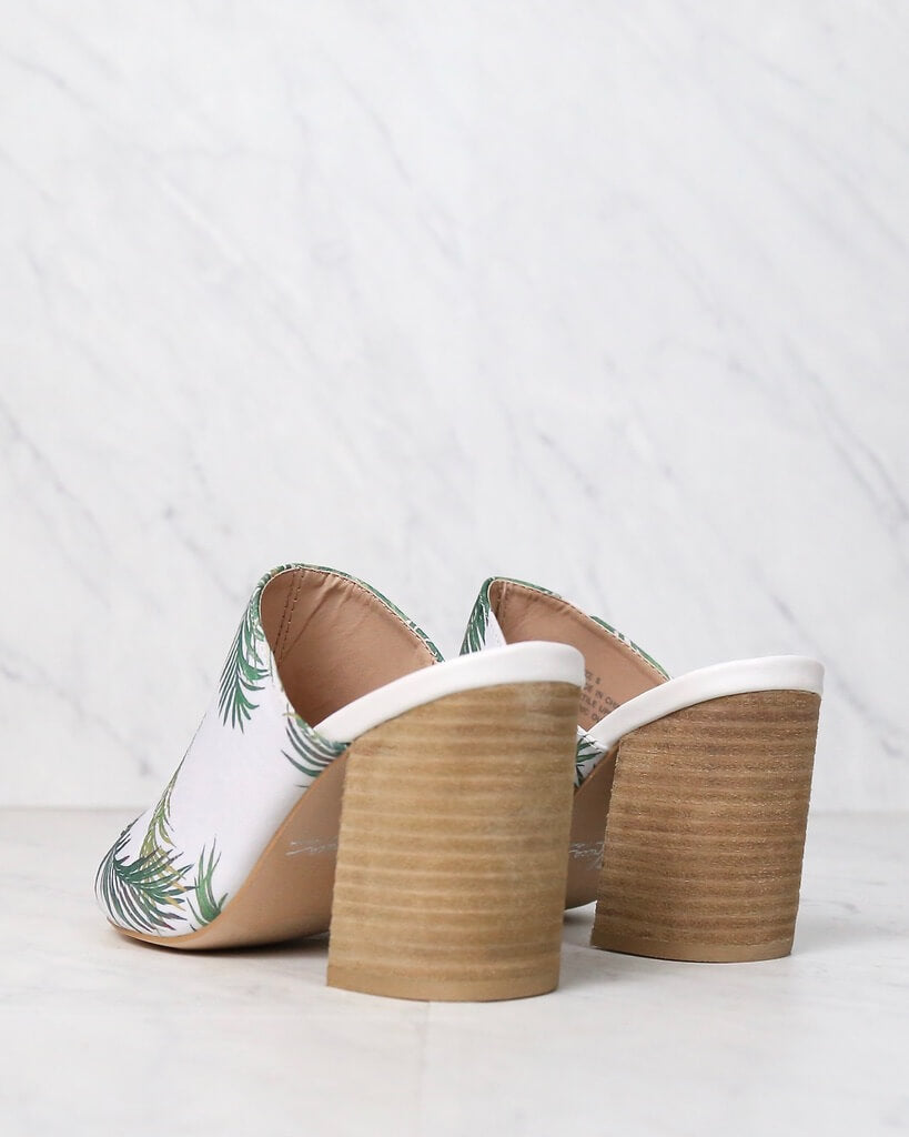 Sbicca - Panorama Heeled Sandal in White/Multi