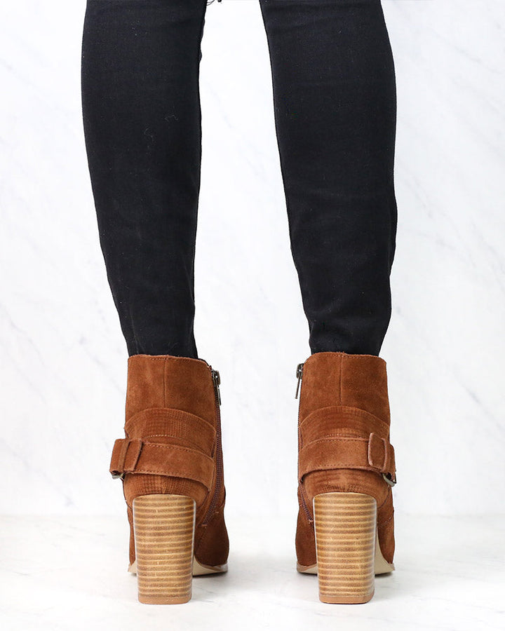 Sbicca - Lorenza - Suede Leather Ankle Booties