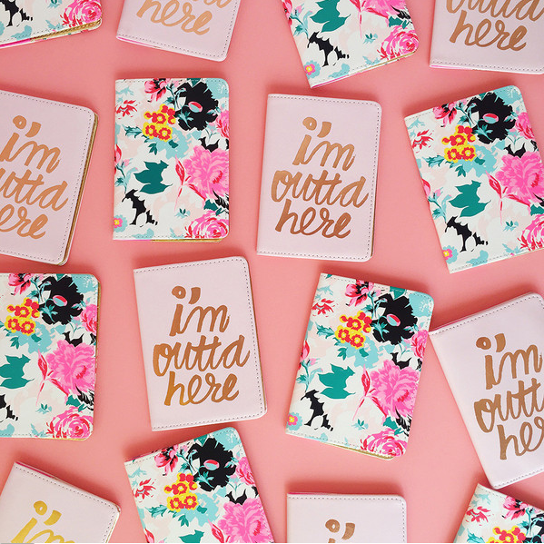 ban.do the getaway florabunda - passport holder - shophearts - 4