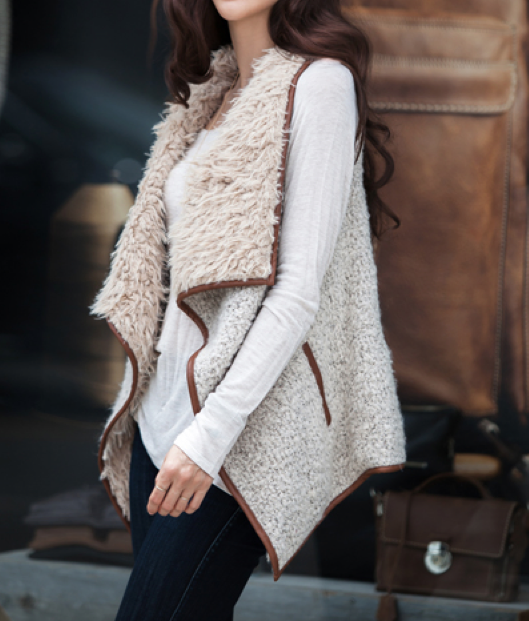 sherpa vest - shophearts - 2