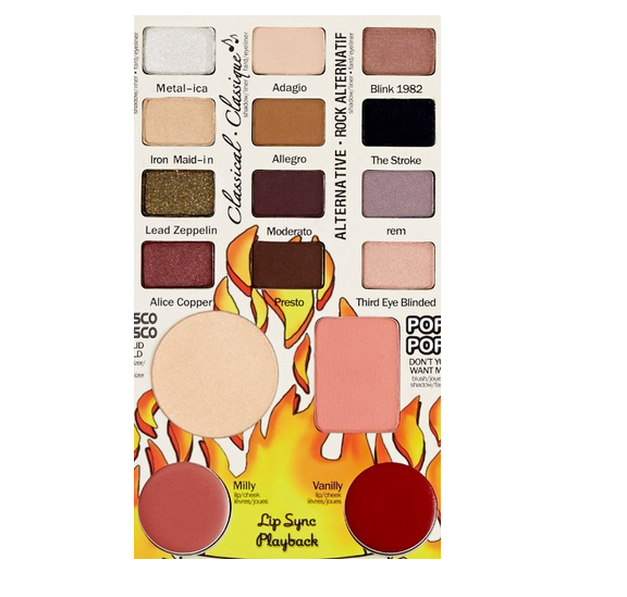 theBalm cosmetics - Travel Friendly Balm Jovi Rockstar Face Palette - shophearts - 7