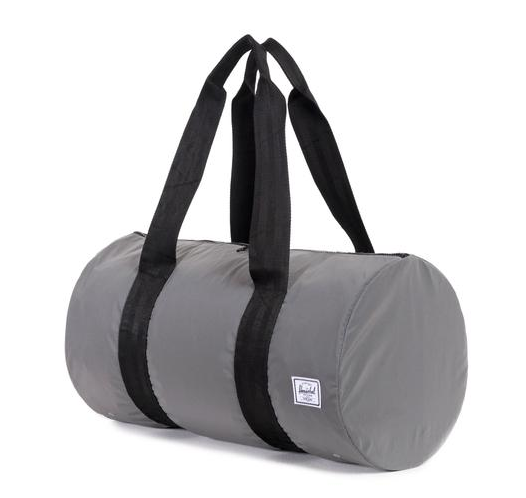 herschel supply co. - 'packable duffle' - reflective silver - shophearts - 3