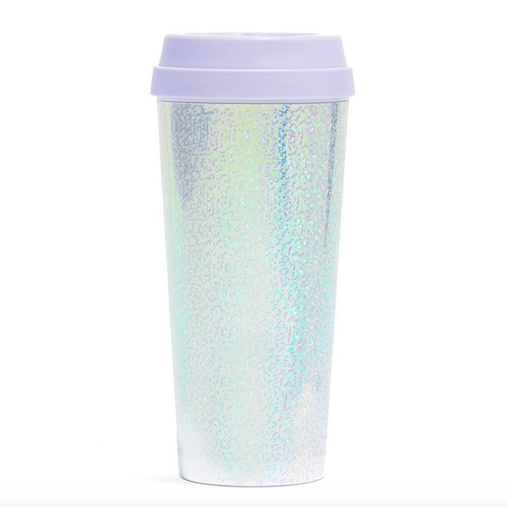 ban.do 'hot stuff' thermal travel mug holographic - shophearts - 1