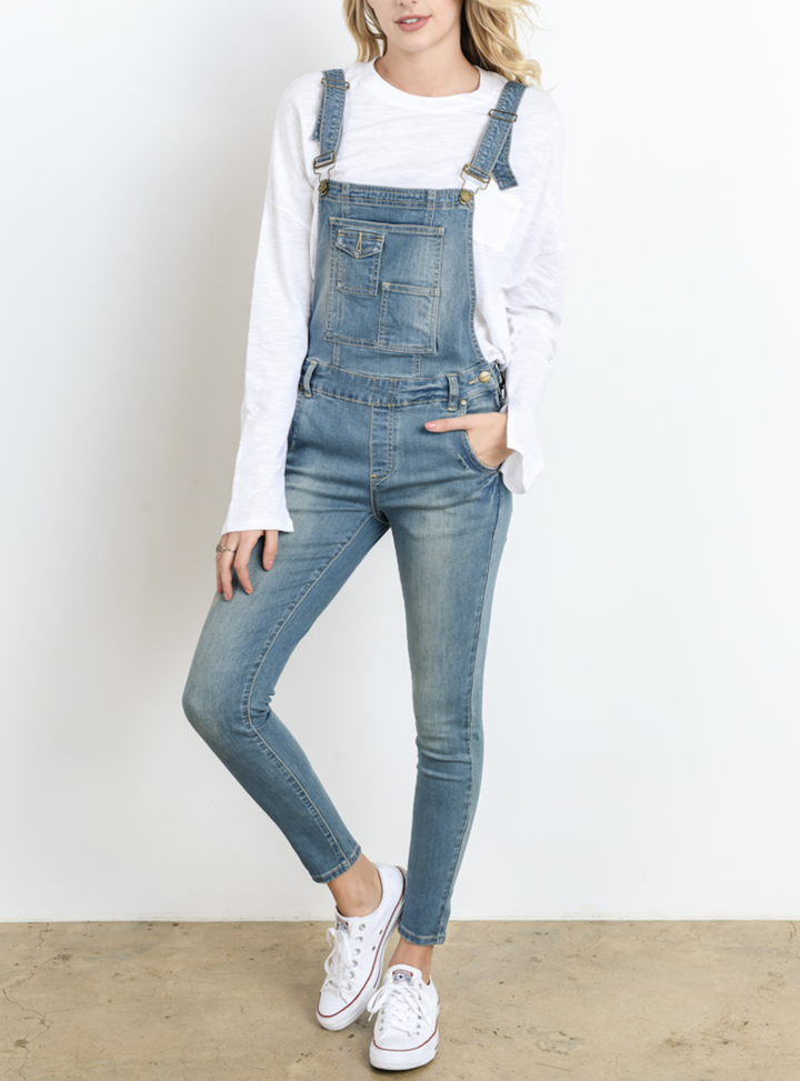 Denim Overalls in More Colors