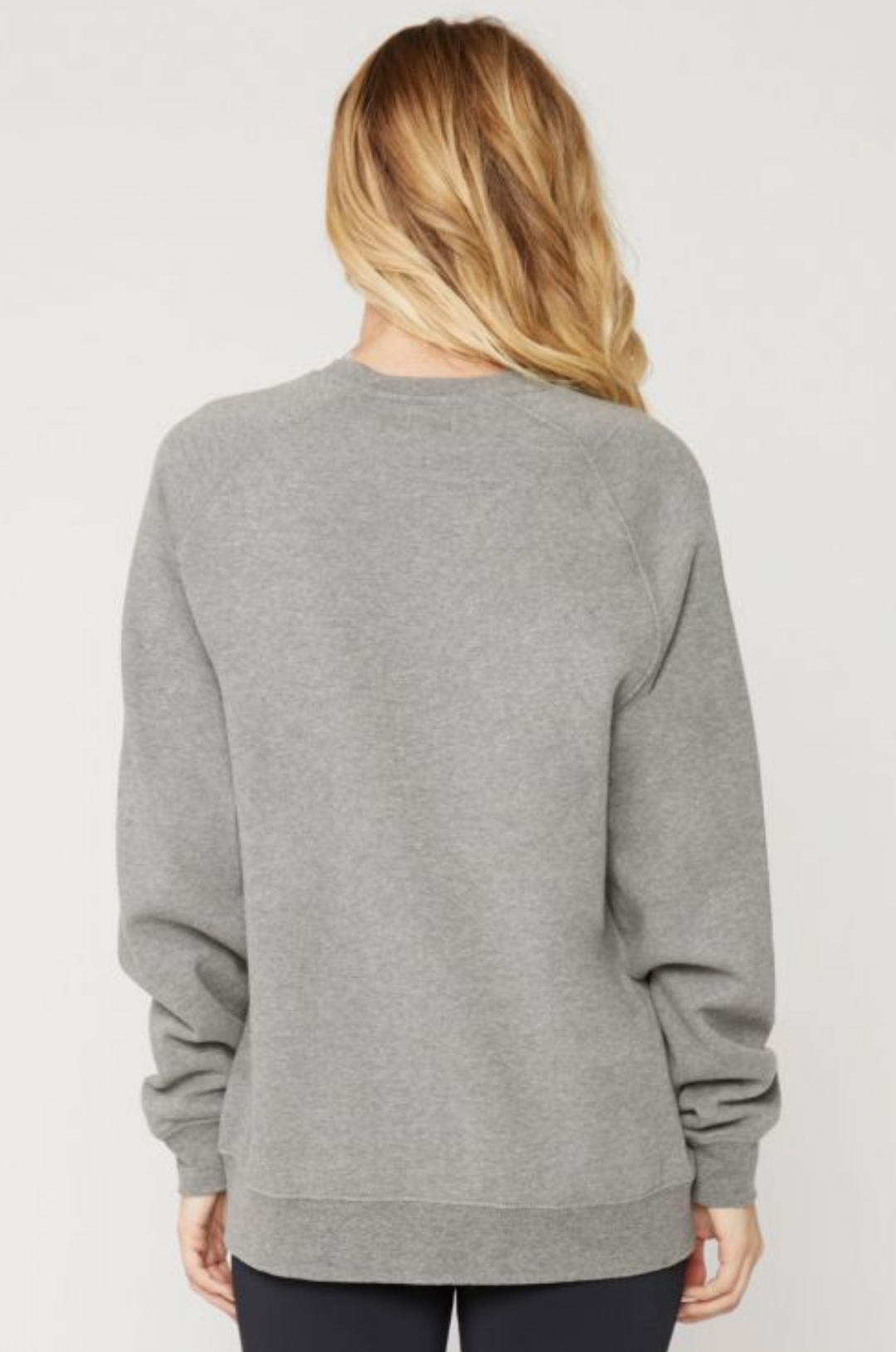 Sub_Urban Riot - Good Vibes Willow Sweatshirt in Heather Grey