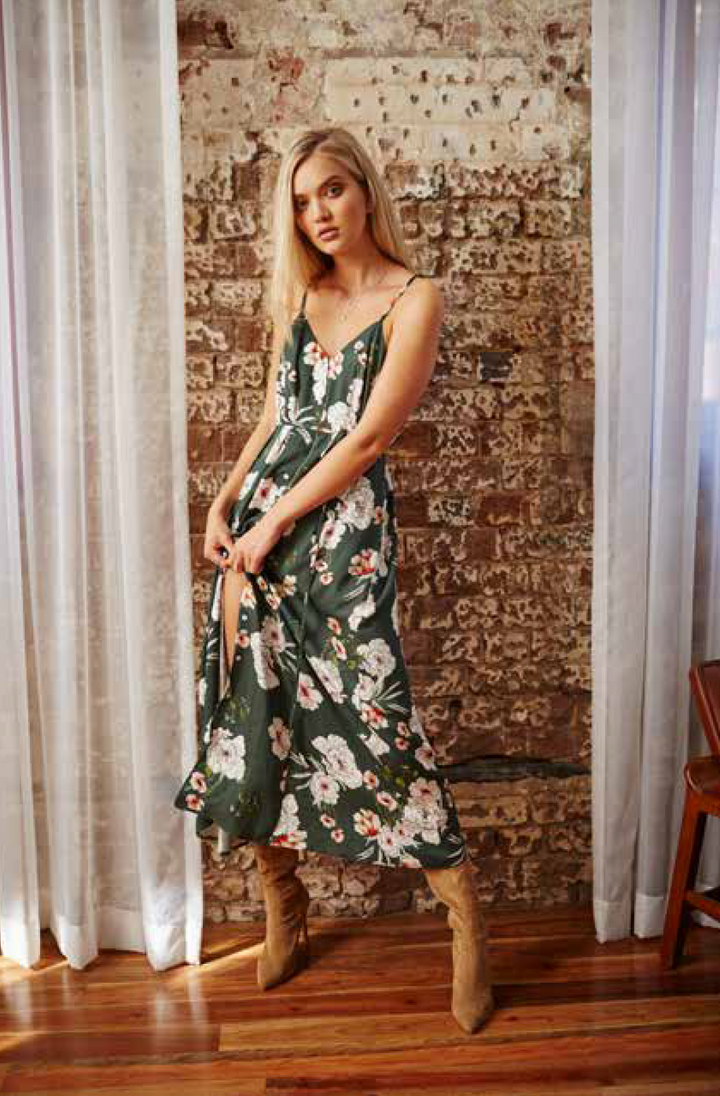 Final Sale - Somedays Lovin - Burning Desire Midi Dress