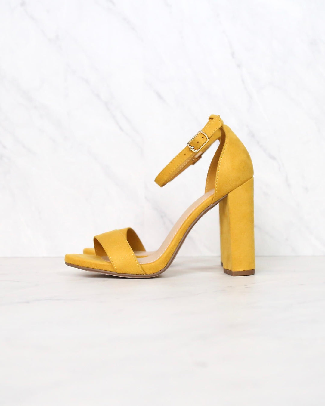 Stepping into Sophistication High Heels with Ankle Strap and Single Band - more colors