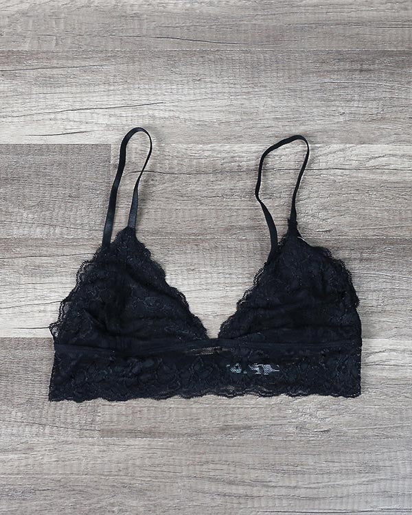 Triangle Lace Bralette in More Colors