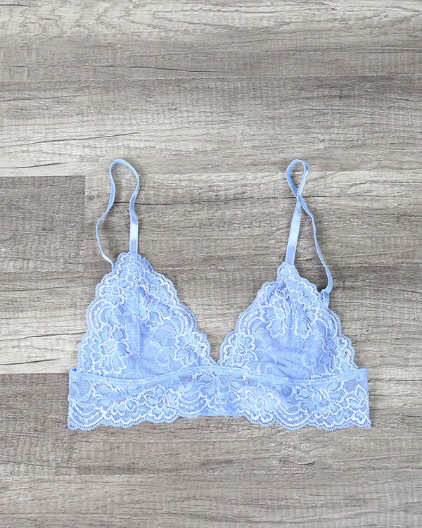 Triangle Lace Bralette in More Colors