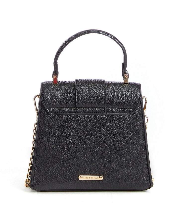 Julia Vegan Leather Mini Satchel Hand Bag in More Colors