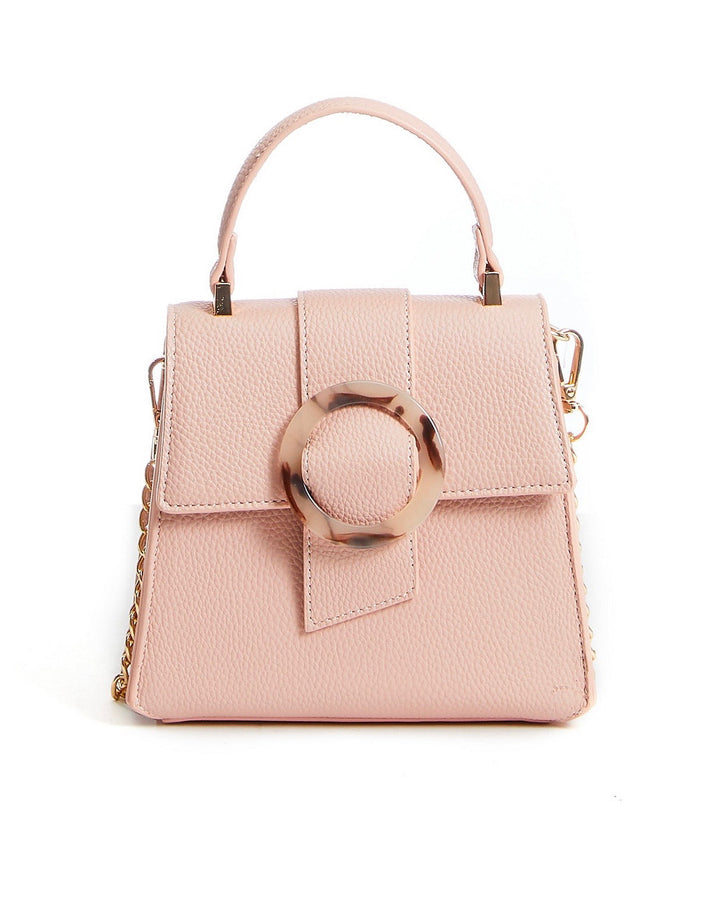 Julia Vegan Leather Mini Satchel Hand Bag in More Colors