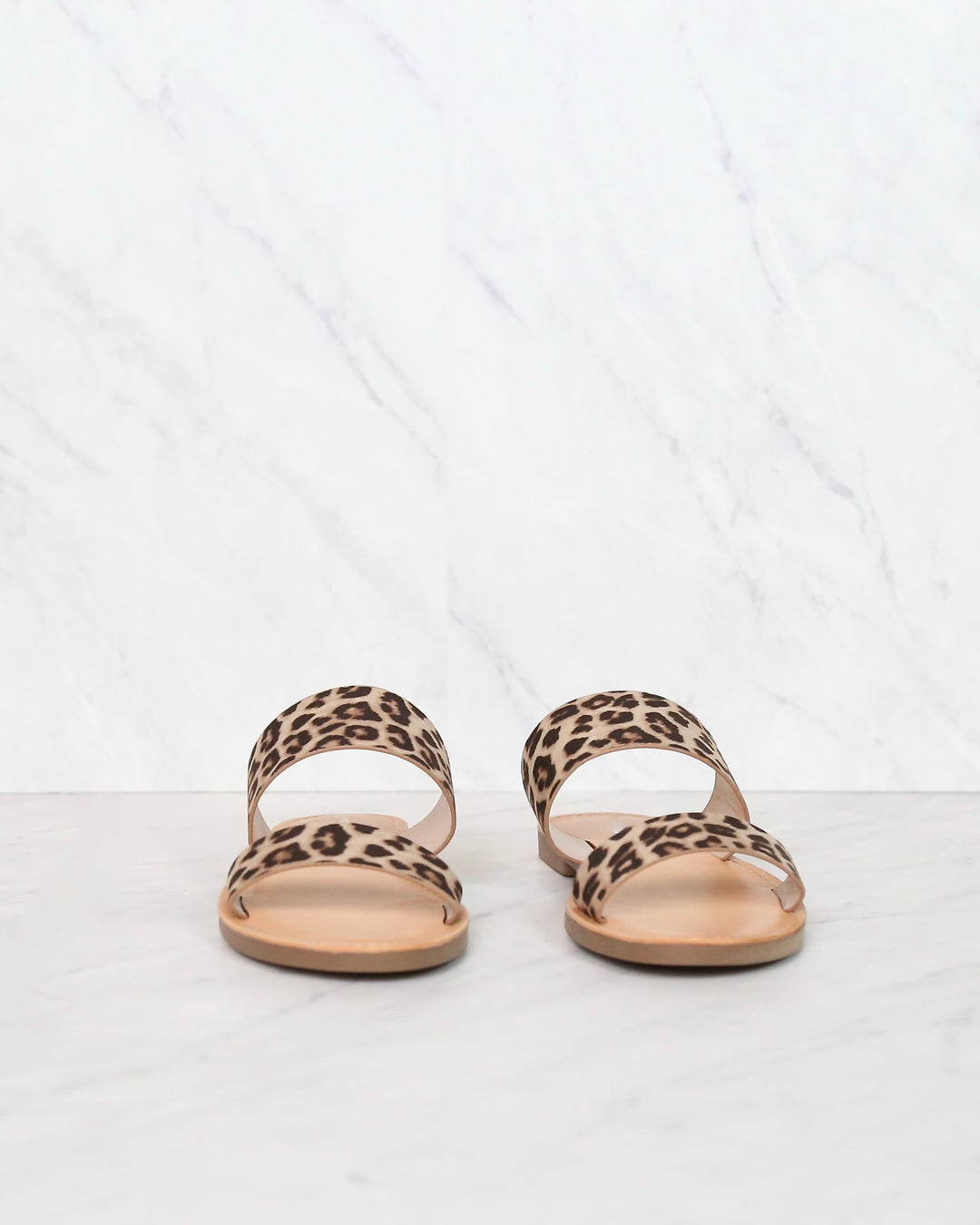 Harmony Double Strap Cheetah Animal Print Sandals