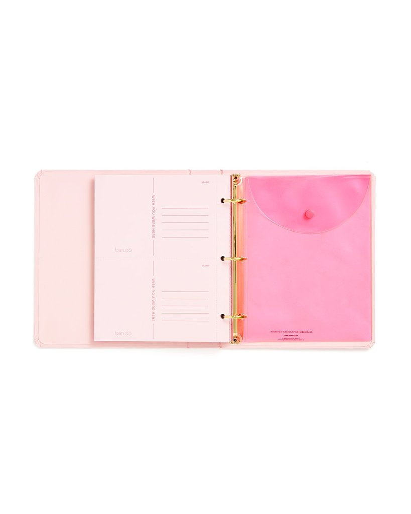 Ban.do - Travel Hard Cover 3-Ring Binder Planner - I'm Outta Here