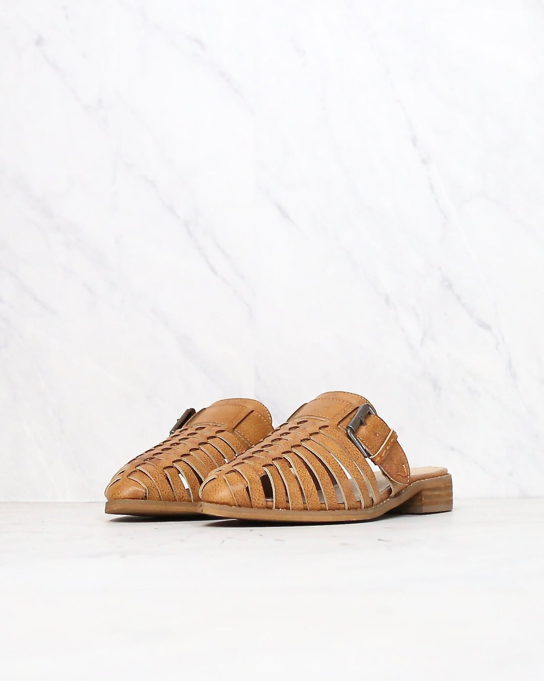 Miracle Miles - Billie Close Toed Strappy Sandals in More Colors