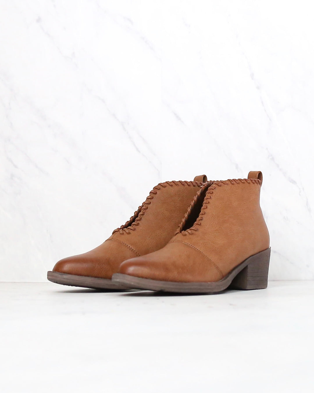 volatile - cavalry ankle bootie - tan
