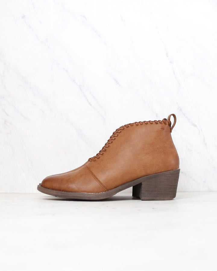 volatile - cavalry ankle bootie - tan