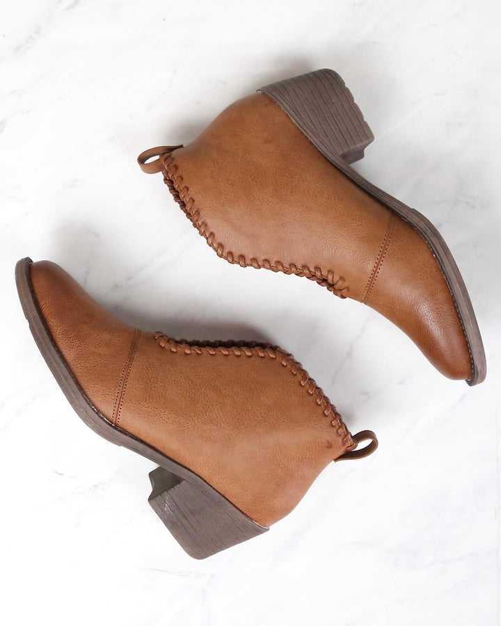 volatile - cavalry ankle bootie - tan