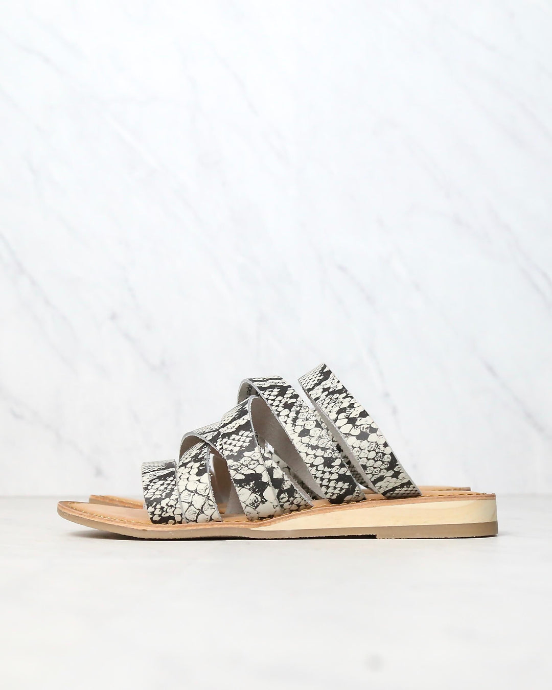 COCONUTS By Matisse - Ladylike Sandals in White Snake
