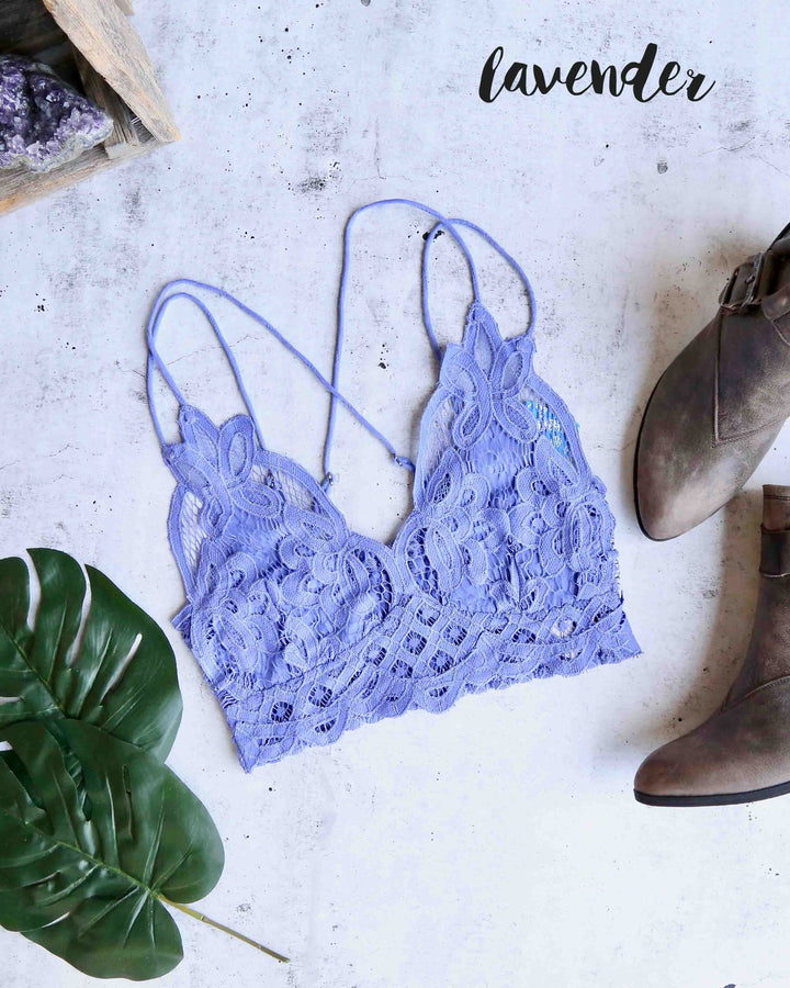 Free People - FP ONE Adella Crochet Lace Bralette in More Colors