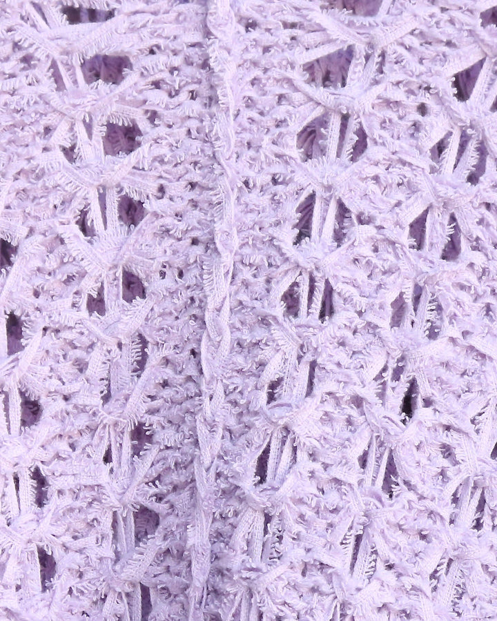 Free People Best Of You V Neck Sweater in Purple Moon