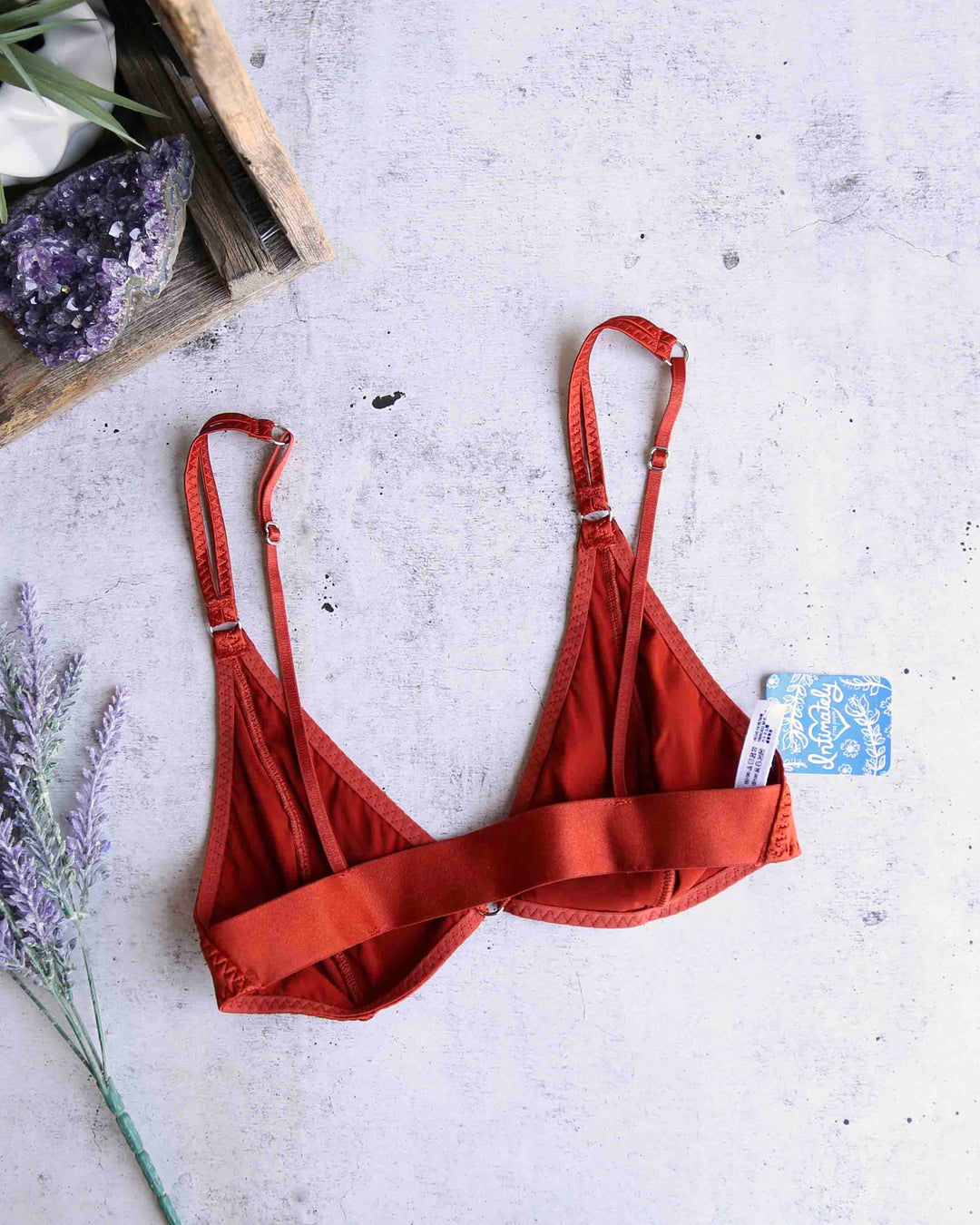 Free People - Can't Stop Me Soft Bra in Copper