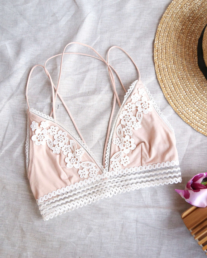 Free People - Cheyenne Bralette in Nude