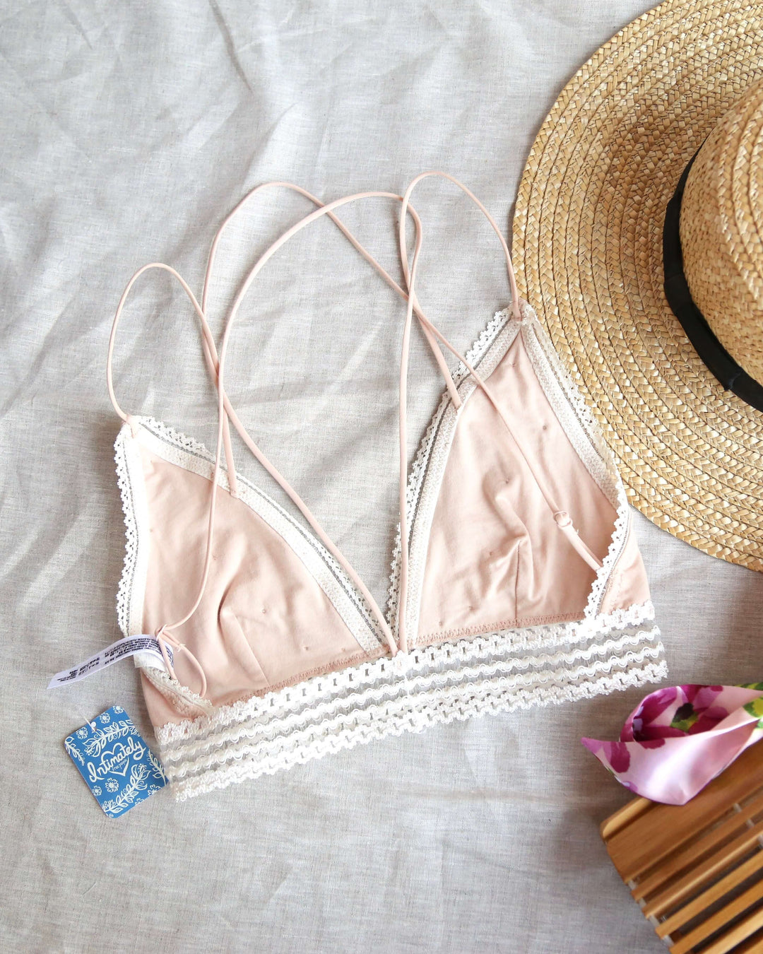 Free People - Cheyenne Bralette in Nude