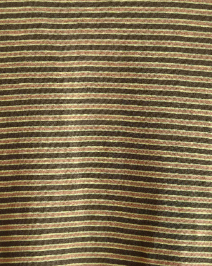 Free People - Stripe Clare Tee in Moss