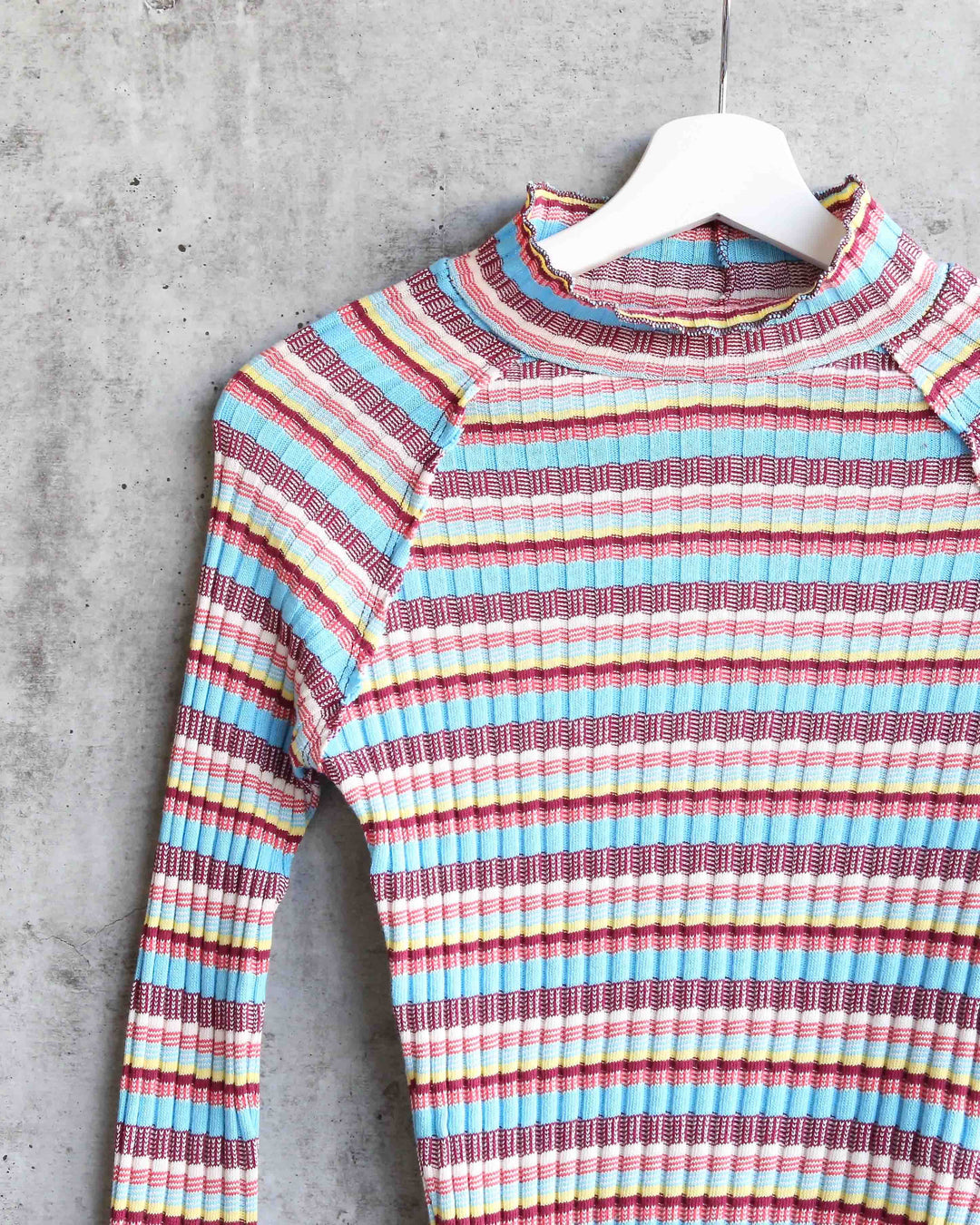 Free People - Mirror Stripe Tee in Blue