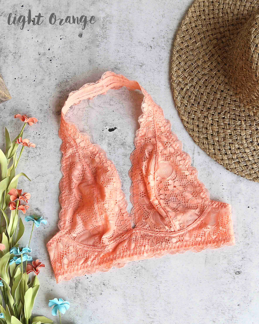 Free People - Intimately FP - Galloon Lace Halter Bralette in More Colors