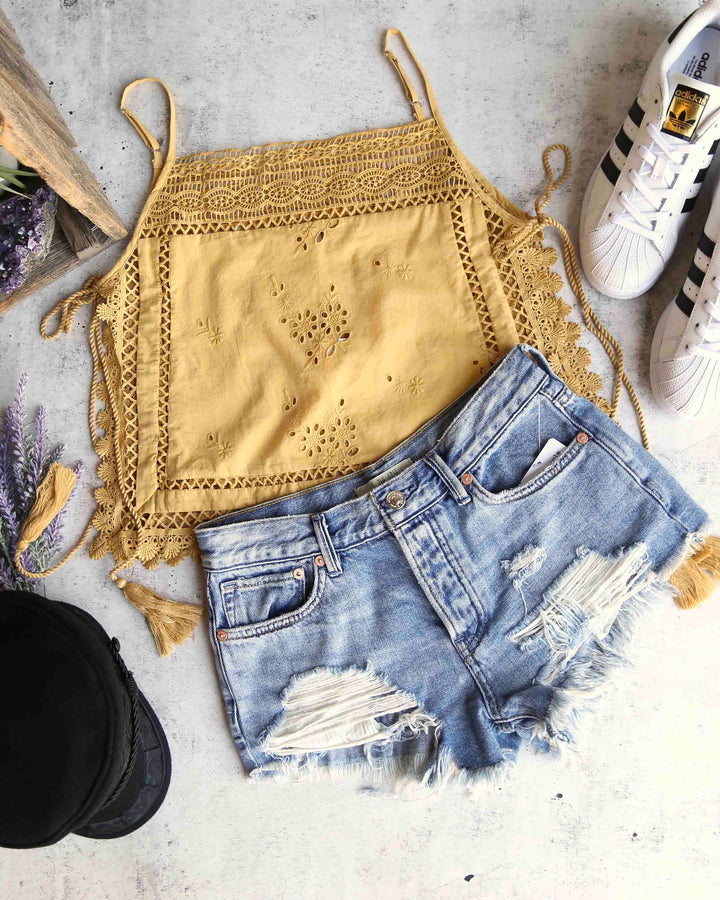 Free People - Garden Party Embroidered Cami in More Colors