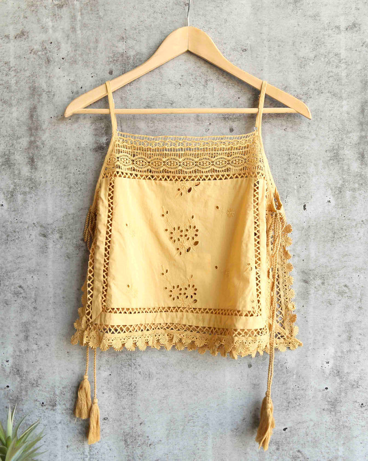 Free People - Garden Party Embroidered Cami in More Colors