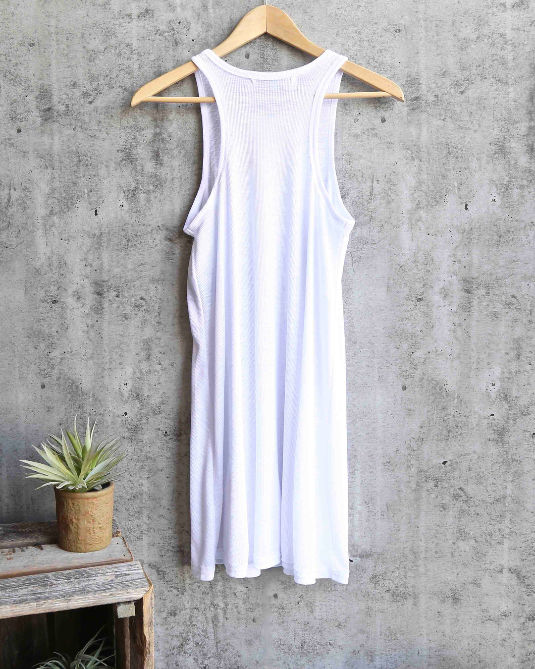 Free People - LA Nite Mini Swingy Ribbed Dress in More Colors
