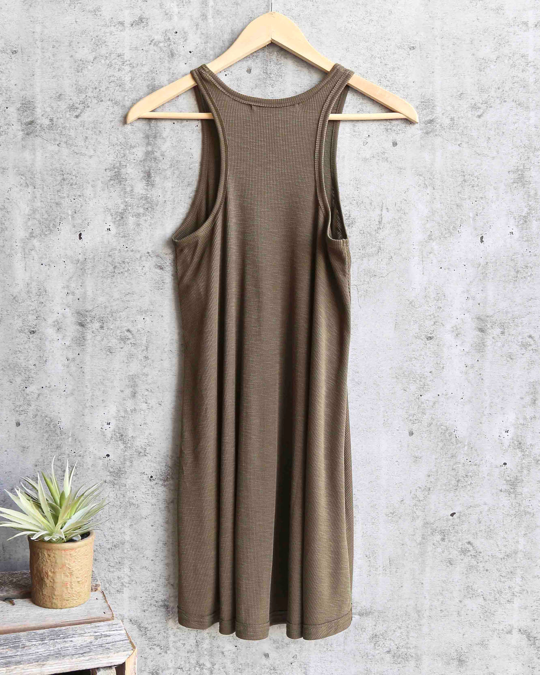 Free People - LA Nite Mini Swingy Ribbed Dress in More Colors