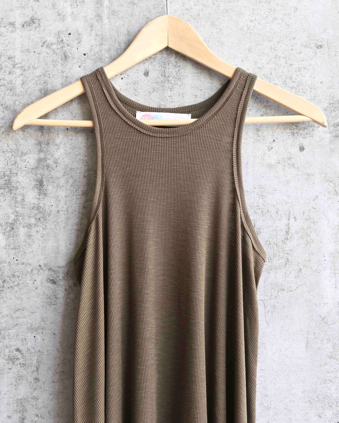 Free People - LA Nite Mini Swingy Ribbed Dress in More Colors