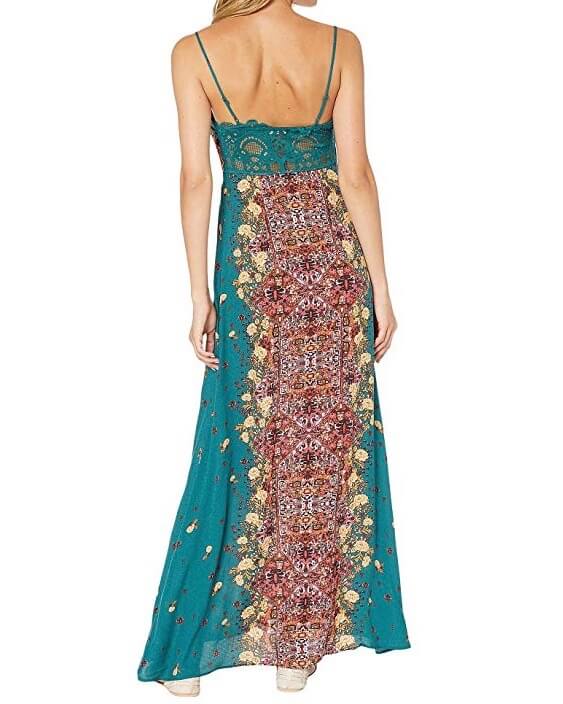 Free People - Morning Song Maxi Dress - Jade Combo
