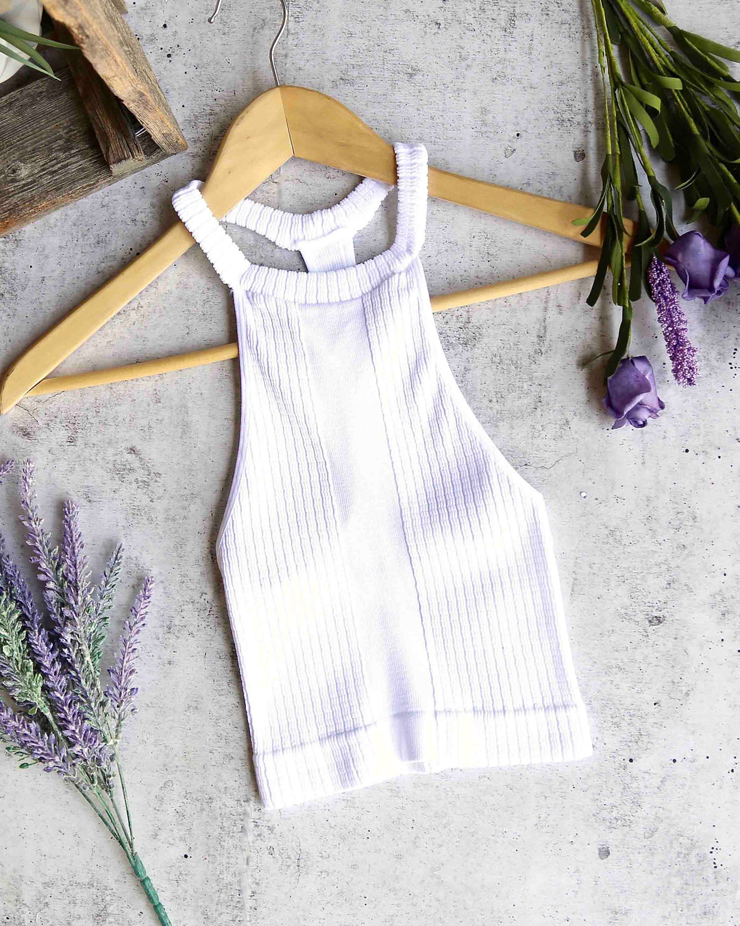 Free People - Take Me Back Brami in White