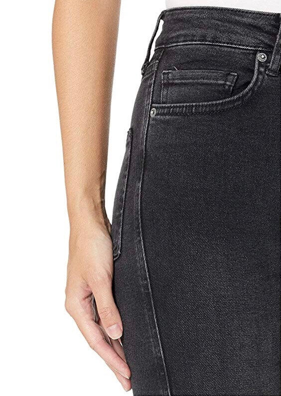 Free People - Raw High Rise Jeggings - Black