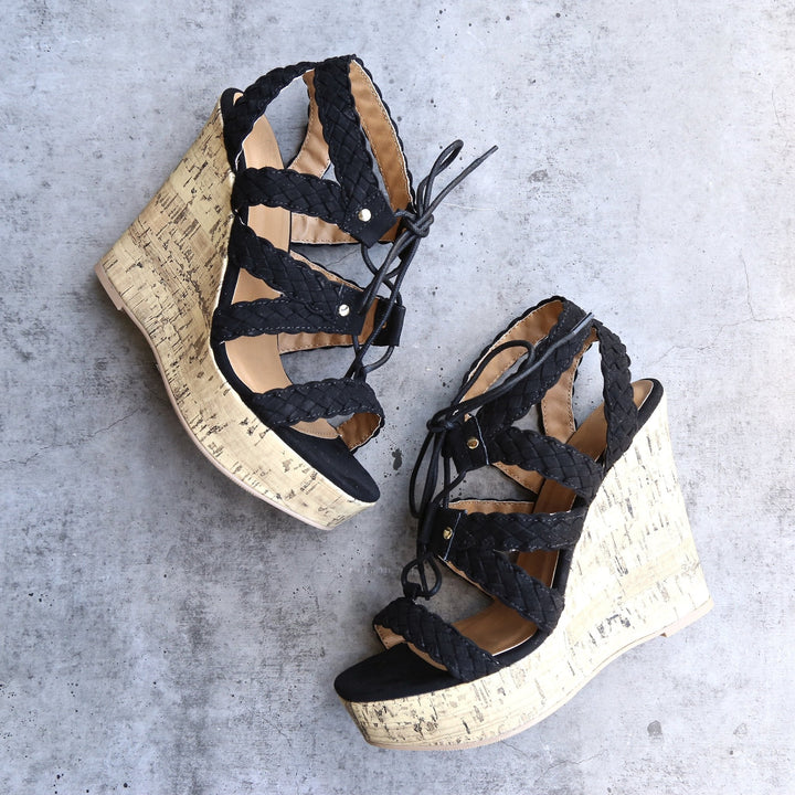 Aden Platform Wedge Sandal (Women) - shophearts - 2