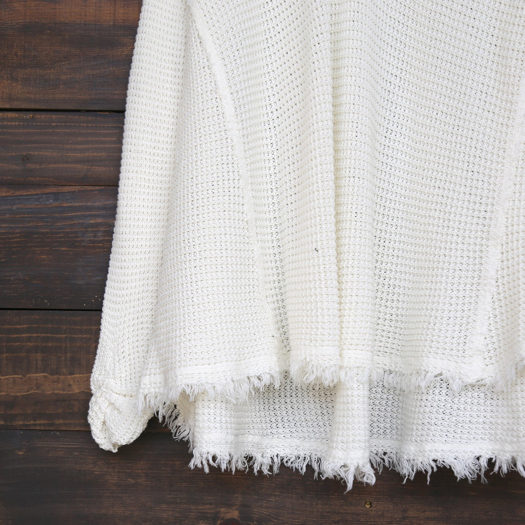 Oversized Thermal Sweater in More Colors