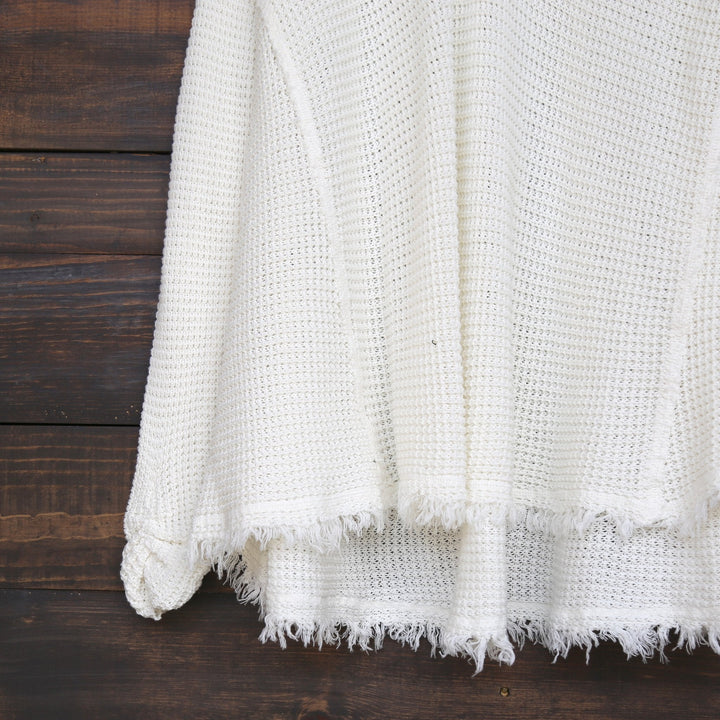 Oversized Thermal Sweater in More Colors