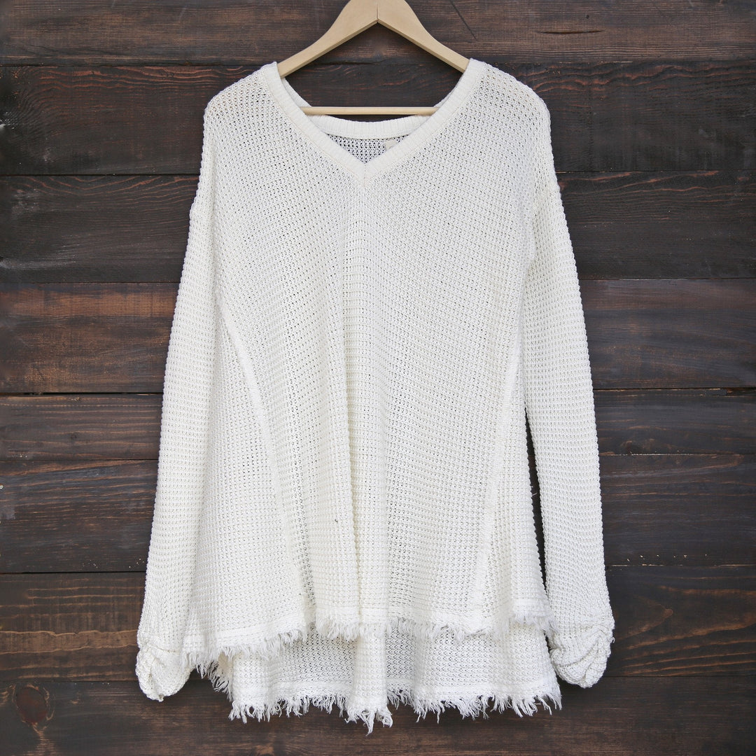 Oversized Thermal Sweater in More Colors