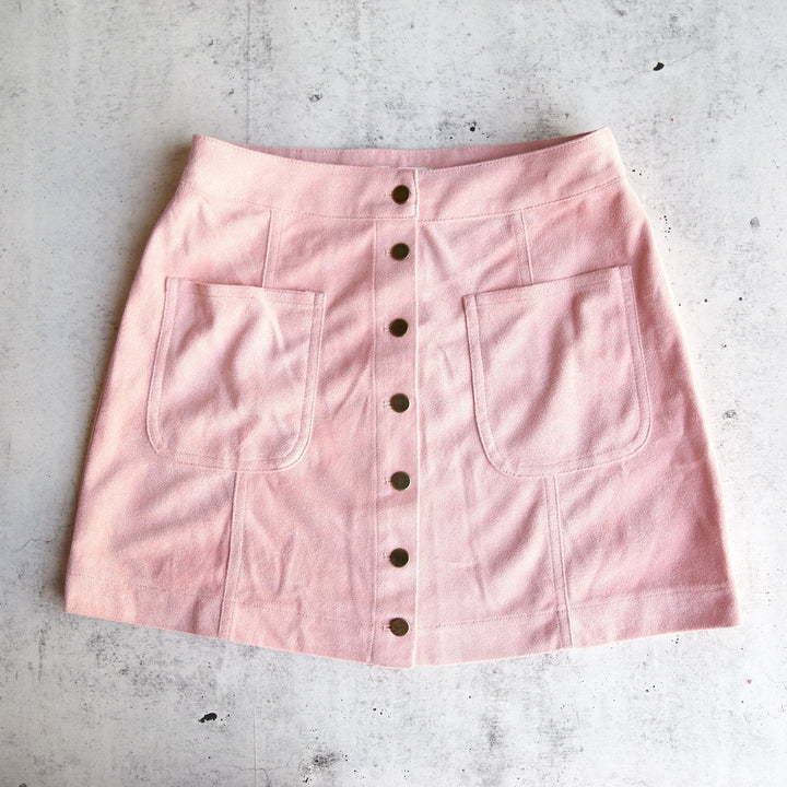 High Standards Suede Skirt in More Colors