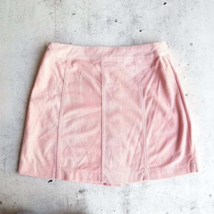 High Standards Suede Skirt in More Colors