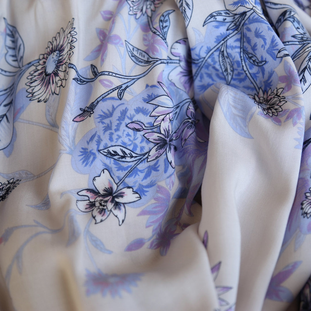 Open Back Floral Maxi Dress in More Colors