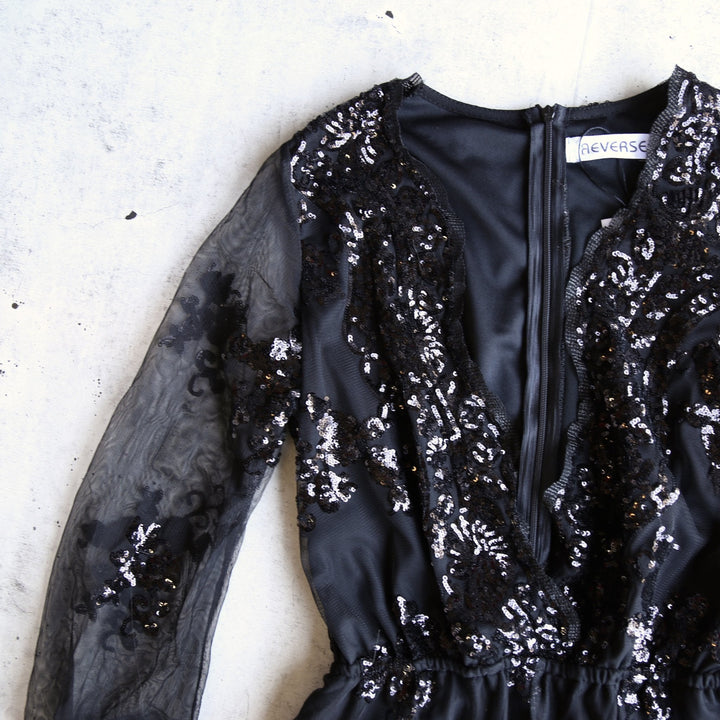 Reverse - Life of the Party Sequin Romper in More Colors