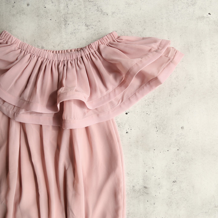 Reverse - Frilled to Pieces Off The Shoulder Dress in More Colors