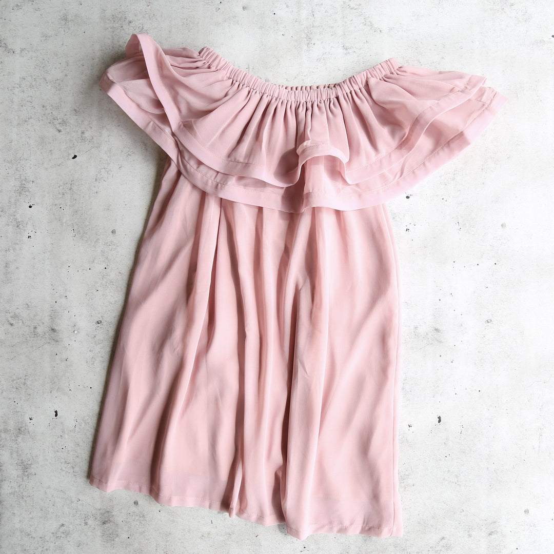 Reverse - Frilled to Pieces Off The Shoulder Dress in More Colors