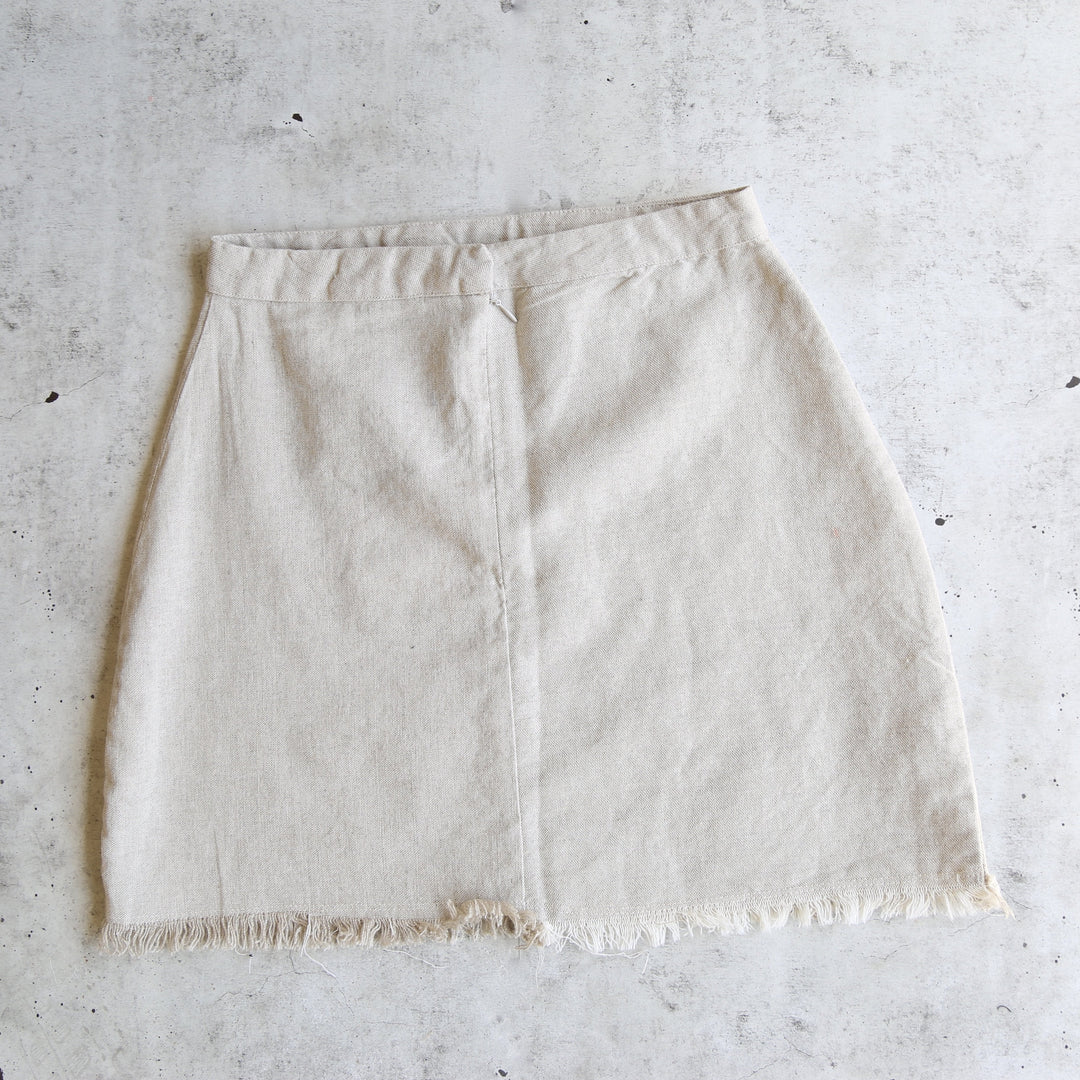 Something Just Like This Linen Skirt in More Colors