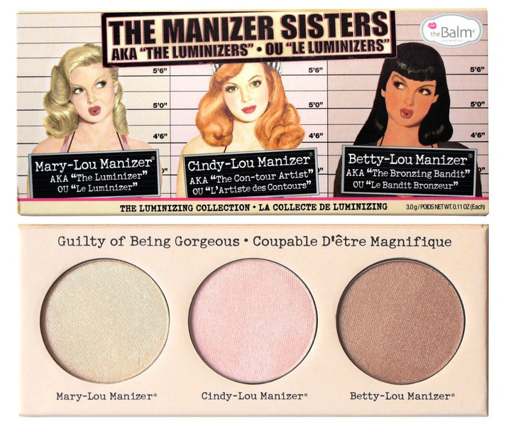 theBalm - Manizer Trio Sisters, 0.11 oz.